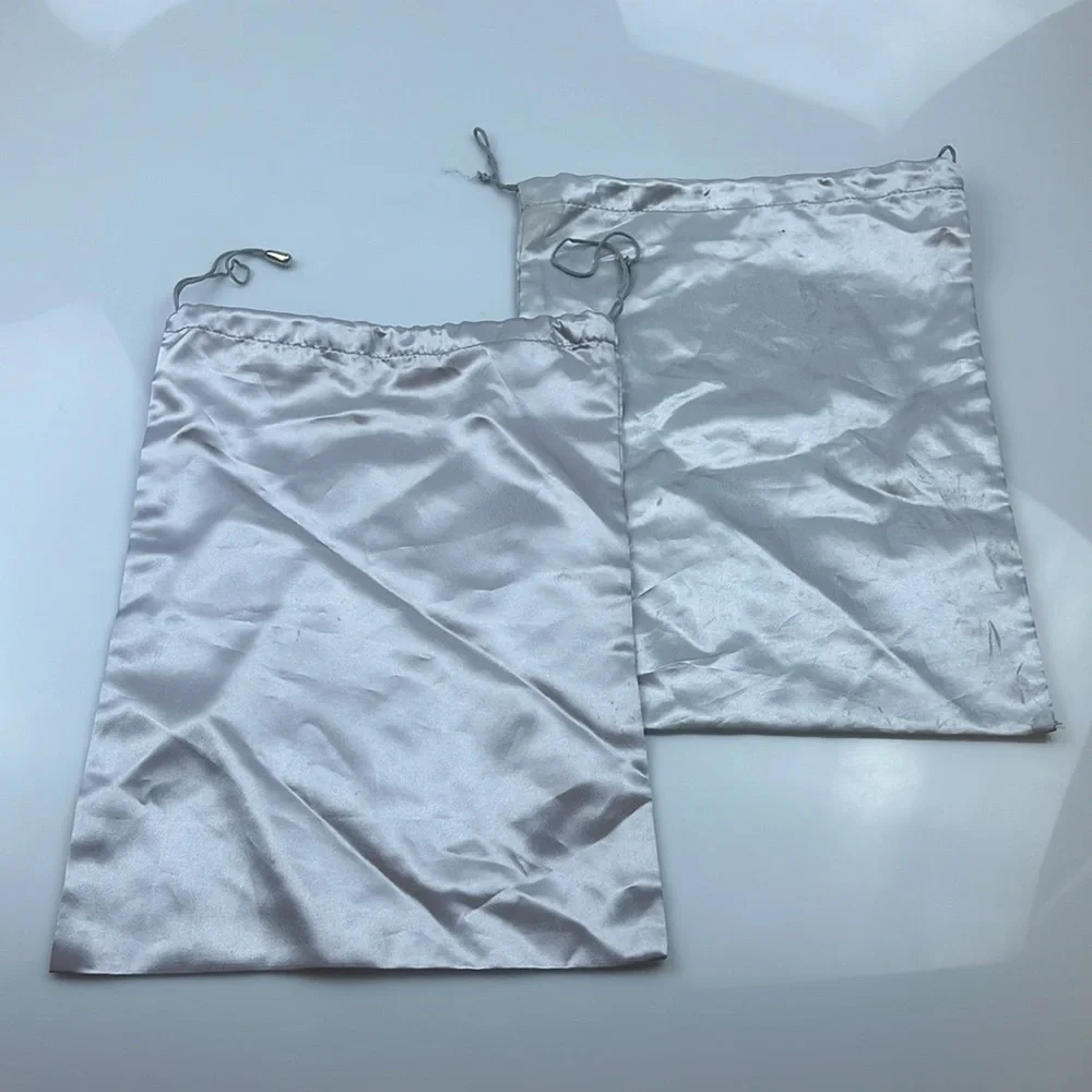 Pair of 2 Giuseppe Zanotti Satin Dust Bag N183-21